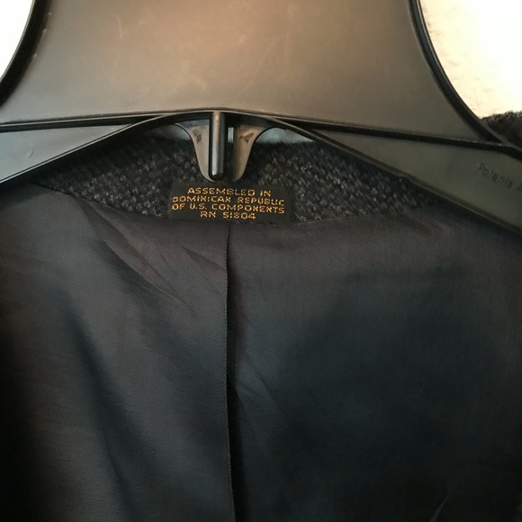 🇺🇸ALS🇺🇸 EUC Gray Twill Suit Jacket Size 46L - Picture 3 of 8